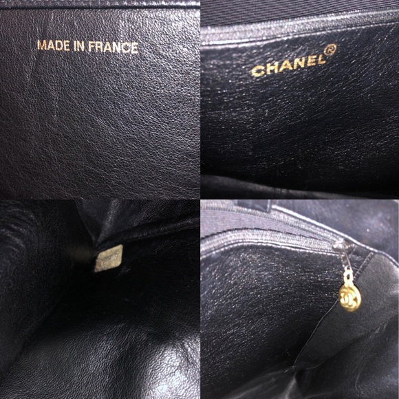 JUMBO HUGE LAMBSKIN CHANEL TOTE - Picture 8 of 8